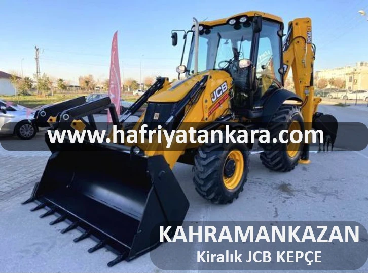 Kahramankazan Kiralık Kepçe