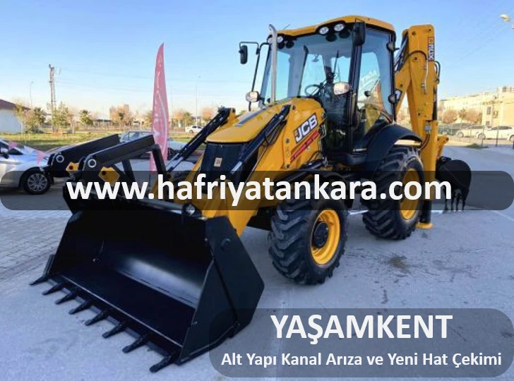 Yaşamkent Alt Yapı Kanal Arıza ve Yeni Hat Çekimi