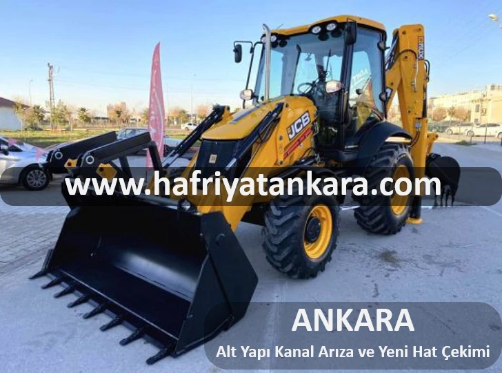 Ankara Alt Yapı Kanal Arıza ve Yeni Hat Çekimi